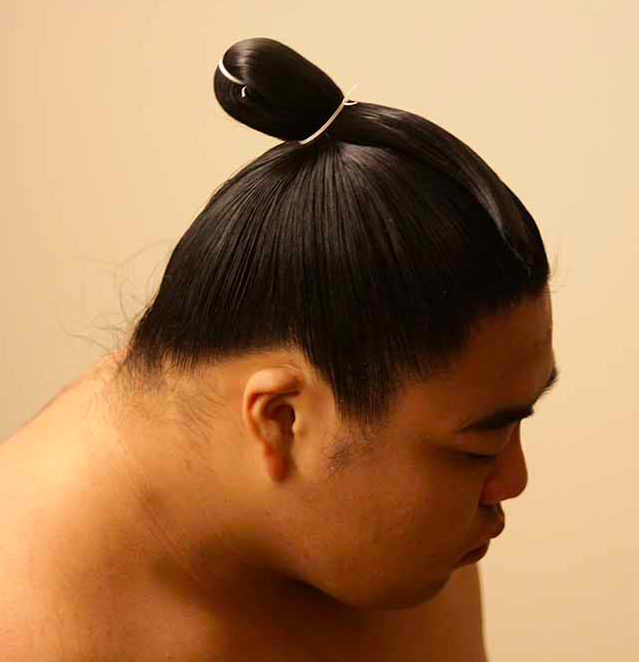 Is this a man bun hairstyle samurai hair style or ponytail