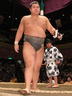 Takayasu during his time in the unsalaried ranks (c. 2010)