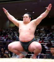 Kaisho prepares for his upcoming match (c. 2023)