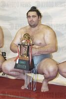 Kokkai with his first of many sansho prizes (c. 2005)