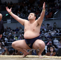 Kitanowaka prepares for his upcoming match (c. 2023)