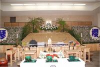 Kotozakura's funeral (c. 2007)