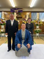 Tennozan's retirement ceremony (c. 2022)