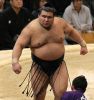 Takayasu prepares for his upcoming match (c. 2018)