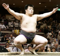 Shimoda prepares for his upcoming match (c. 2006)