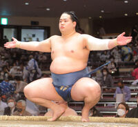 Nishikifuji prepares for his upcoming match (c. 2022)