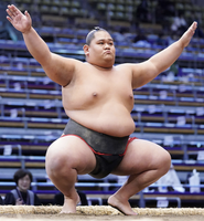 Kyokumizuno prepares for his upcoming match (c. 2023)