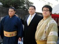 Kaisho gets recruited by Asakayama Oyakata (c. 2014)
