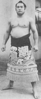 Shionishiki with his kesho-mawashi