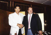 Kototenzan becomes a pro wrestler after leaving sumo (c. 1986)