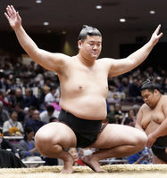 Hatsuyama prepares or his upcoming match (c. 2024)