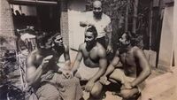 Hinodeshima and his Tongan stablemates get topknots