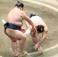 Kiryuko defeats Daishomaru to win the Makushita Yusho (c. 2023)