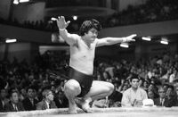 Wajima's first tournament in Juryo (c. 1970)