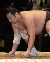 Hienriki prepares for his upcoming match (c. 2009)