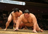 Maeta battles the much lighter Ura (c. 2015)