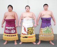 Nihonyanagi (middle) in Maezumo (c. 2019)