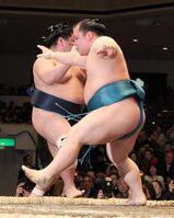 Sagatsukasa defeats Nionoumi (c. 2012)