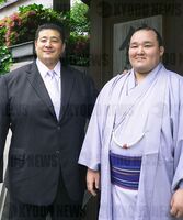 Kotoyutaka after promotion to Juryo (c. 2009)