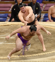 Hatsuyama ensures promotion to Juryo (c. 2024)
