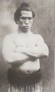 Kaneminato during his time in juryo (c. 1931)
