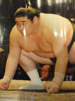 Mutetsuyama before a match