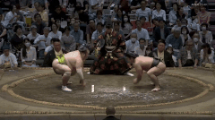 Asakoryu's Fighting Style