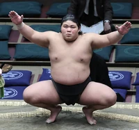 Hakuoho falls to Makushita due to Injury (c. 2024)