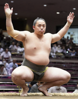 Kototebakari during his time in the unsalaried ranks (c. 2023)