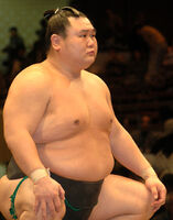 Tenichi prepares for his upcoming match (c. 2005)