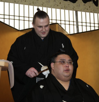 Masutsuyoshi's retirement ceremony (c. 2011)