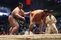 Kanno ensures promotion to Juryo (c. 2022)