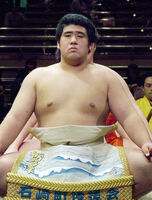 Kageyama during his time in maezumo (c. 2005)