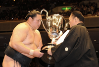 Kyokutenho wins his first Yusho (c. 2012)