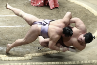 Kotoeko defeats Nishikifuji (c. 2024)