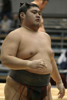 Yakigaya during his time in the unsalaried ranks (c. 2007)