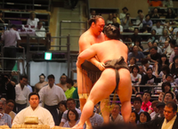 Kaisho ensures promotion to Juryo (c. 2019)
