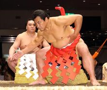 's kanreki dohyo-iri in 2015