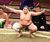 Kaitoma prepares for his upcoming match (c. 2020)