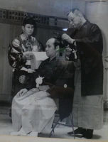 Tokitsunami's retirement ceremony (c. 1965)