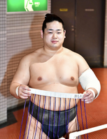 Nishikifuji during his time in the unsalaried ranks (c. 2020)