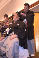 Kimurayama's retirement ceremony (c. 2014)