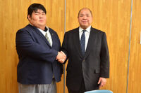 Hokutosora gets recruited into Hakkaku stable (c. 2018)