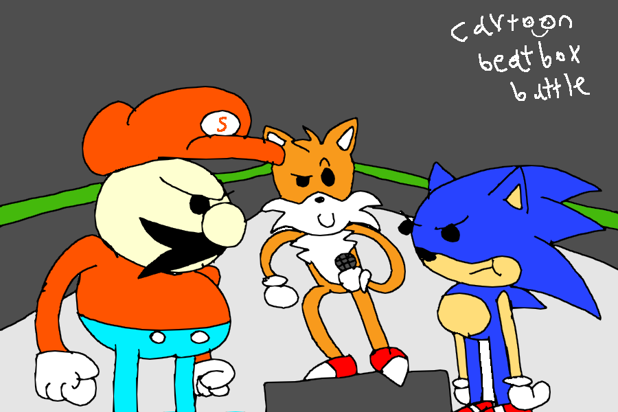 We do a little trolling in this beat boxing — Started a sonic.exe ask blog  on my Normal Dad au
