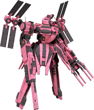 Don't let the pink fool you, it has the manliest weapon, the shotgun!