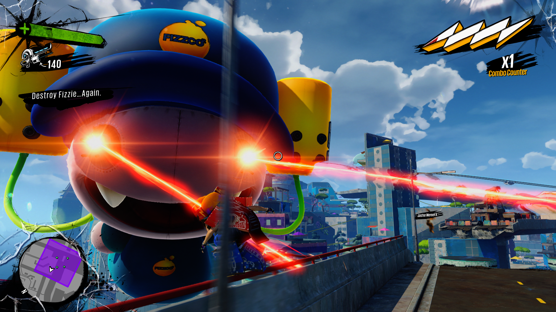 Sunset Overdrive Gameplay Video Shows a Ton of New Stuff and a Boss Fight