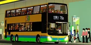 CSB AMNX15 loads passengers at Senpai Shopping Center