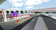 Mid-way bus stop view (08/2024)
