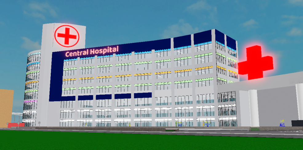 Central Hospital Sunshine Islands Roblox Wiki Fandom - where is the hospital in boku no roblox