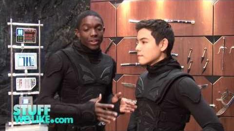 Supah Ninjas Carlos Knight and Ryan Potter